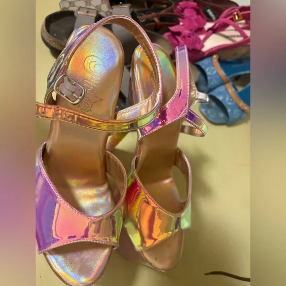 Pleaser Unicorn Dance Heels size 8 - Picture 5 of 6